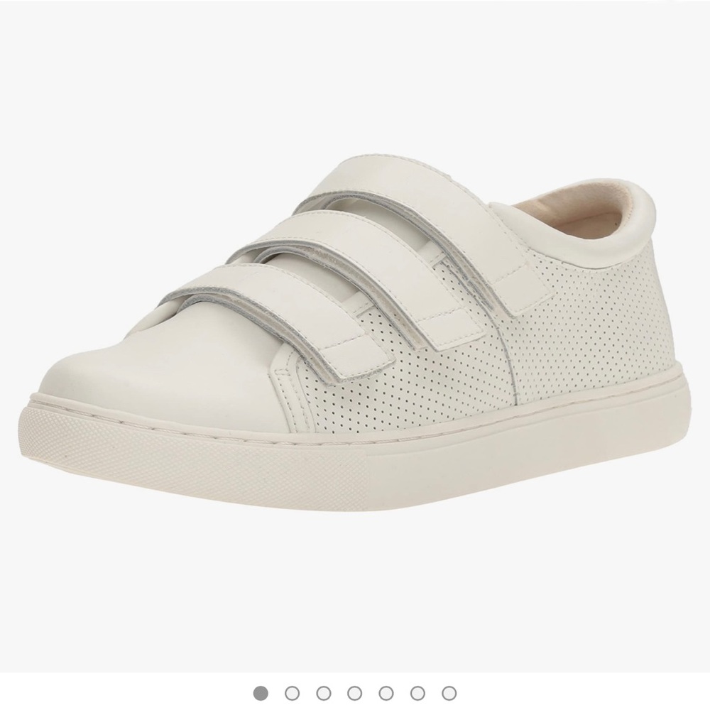 Kenneth Cole REACTION Unisex-Adult Jovie 2 Triple Strap Leather Sneaker Size 5.5